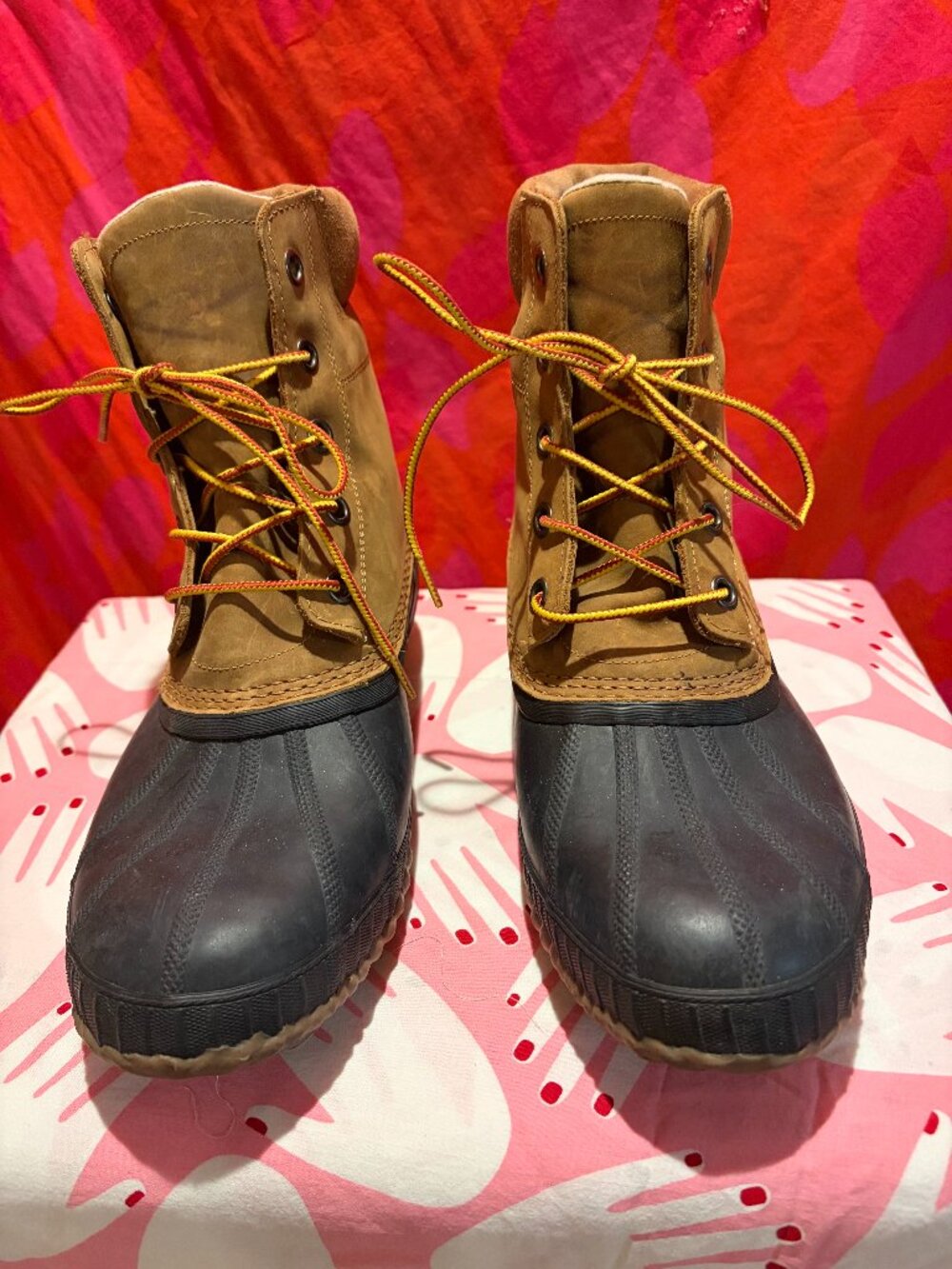 Men's Sorel Cheyanne II Lace Chimpmunk Boots - never worn - size 12